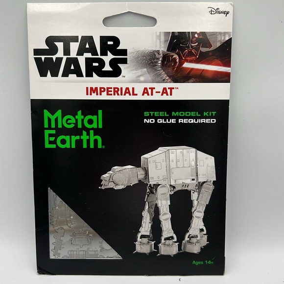 Star Wars metal earth puzzle lot of 4 IMPERIAL AT-AT, BB-8", MILLENNIUM FALCON - Picture 3 of 6